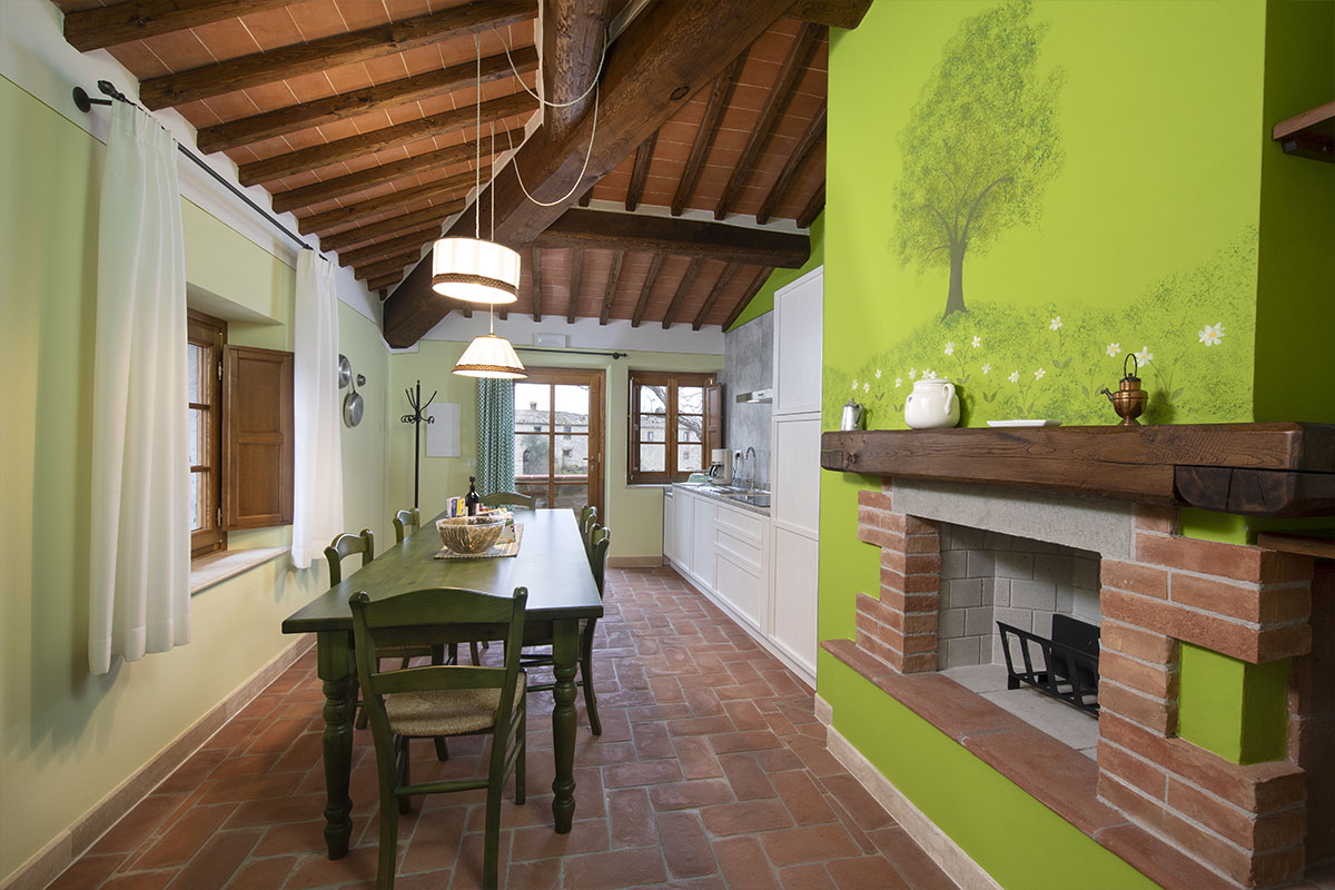 Appartamento Noce Chioma- Agriturismo Borgo a Monti