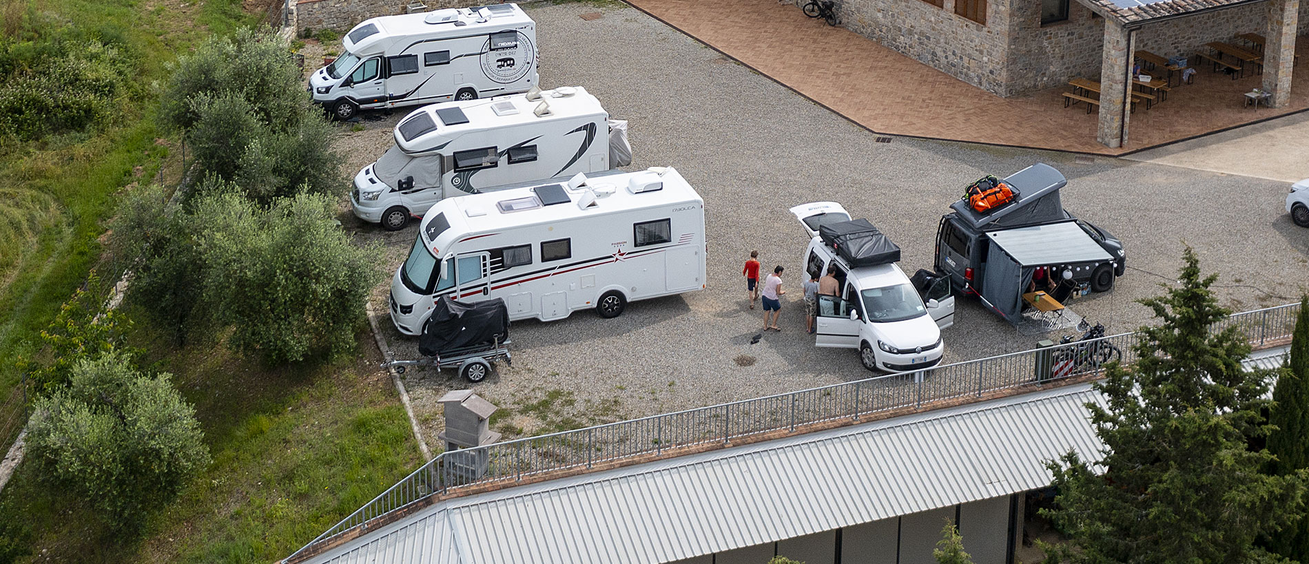 Area Sosta Camper La Montanina